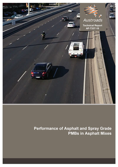 Cover of Performance of Asphalt and Spray Grade PMBs in Asphalt Mixes