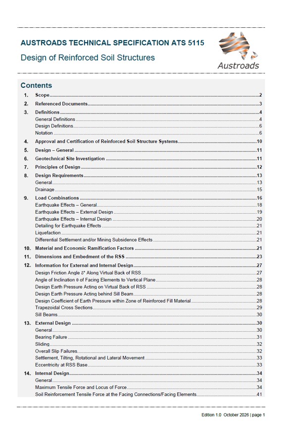 Cover of Design of Reinforced Soil Structures
