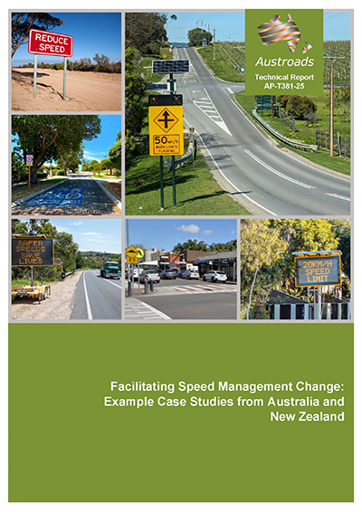 Cover of Facilitating Speed Management Change: Example Case Studies from Australia and New Zealand