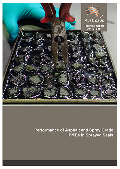 Cover of Performance of Asphalt and Spray Grade PMBs in Sprayed Seals