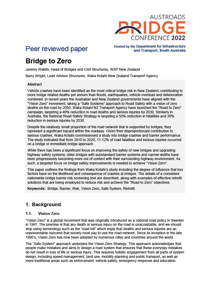 Cover of Bridge to Zero