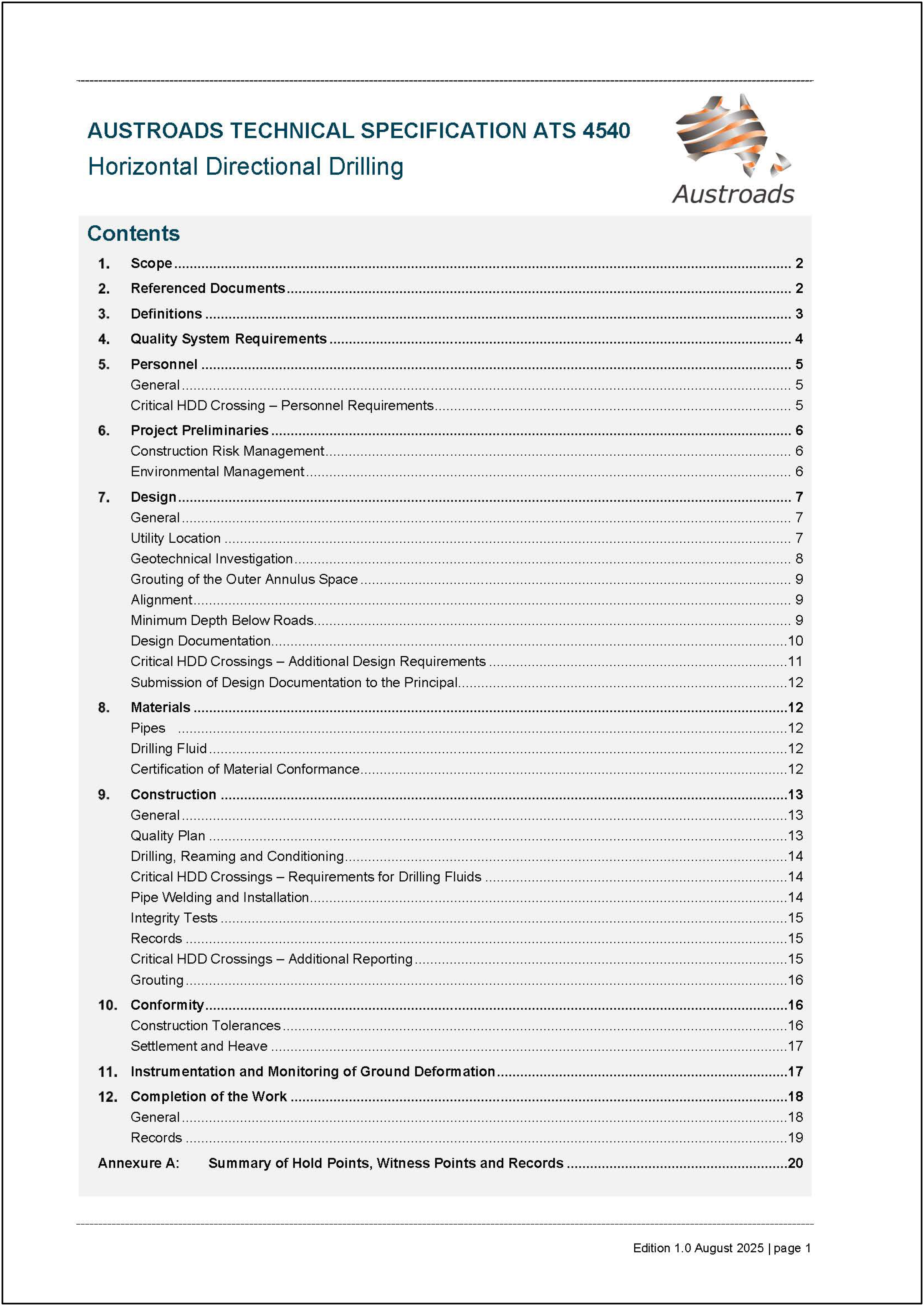 Cover of Horizontal Directional Drilling