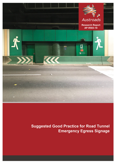 Cover of Suggested Good Practice for Road Tunnel Emergency Egress Signage