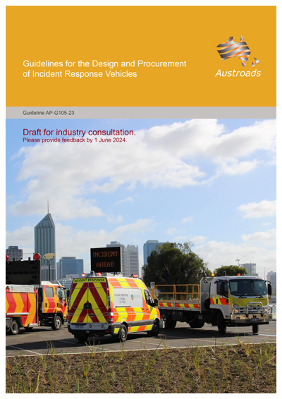 Cover of Guidelines for the Design and Procurement of Incident Response Vehicles