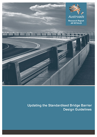 Cover of Updating the Standardised Bridge Barrier Design Guidelines