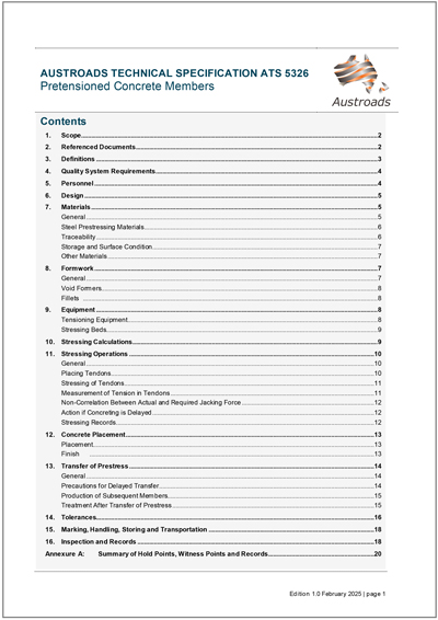 Cover of Pretensioned Concrete Members