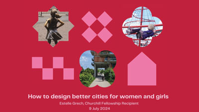 Webinar: How to Design Better Cities for Women and Girls