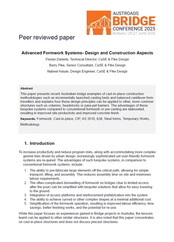 Cover of Advanced Formwork Systems Design and Construction Aspects