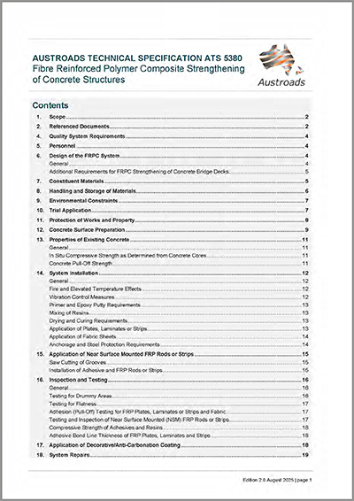 Cover of Fibre Reinforced Polymer Composite Strengthening of Concrete Structures