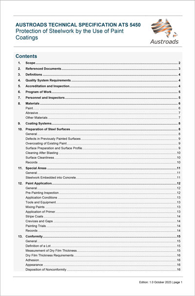 Cover of Protection of Steelwork by the Use of Paint Coatings