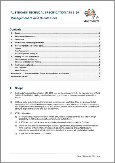 Cover of Management of Acid Sulfate Soils