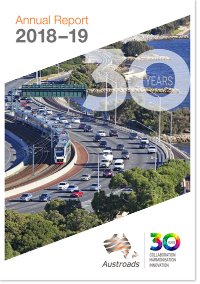Cover of Austroads Annual Report 2018-19