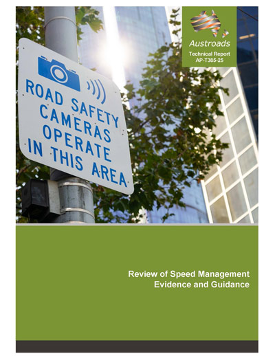 Cover of Review of Speed Management Evidence and Guidance