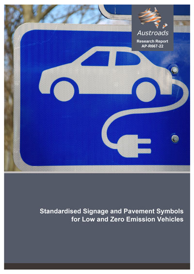 Cover of Standardised Signage and Pavement Symbols for Low and Zero Emission Vehicles