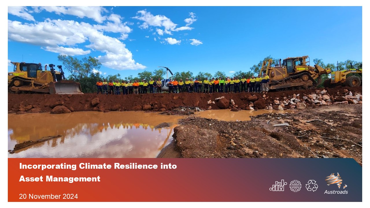 Webinar: Incorporating Climate Change Resilience in Asset Management