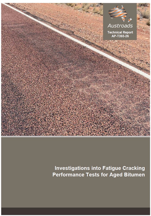 Cover of Investigations into Fatigue Cracking Performance Tests for Aged Bitumen