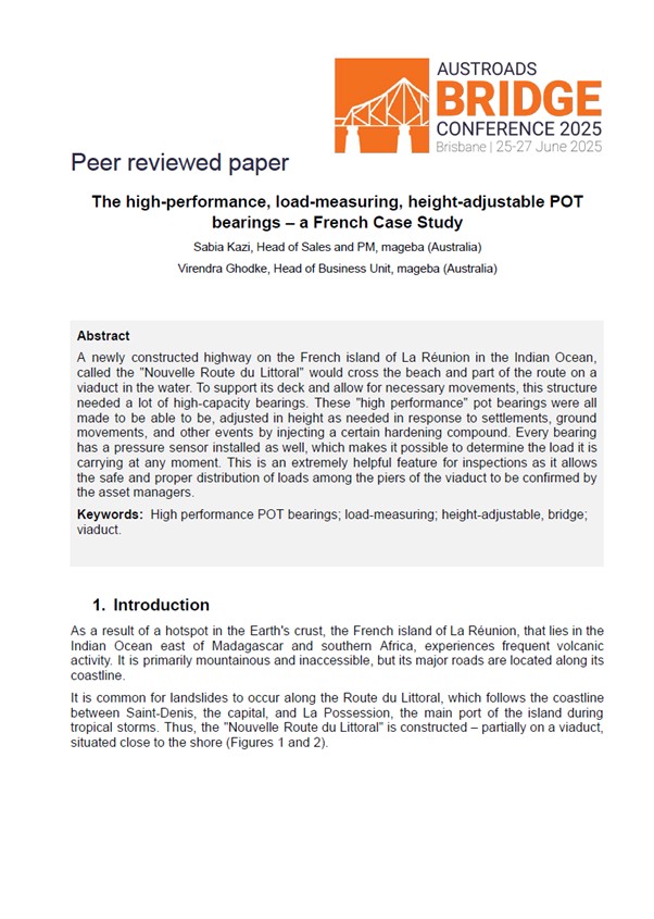 Cover of The High-Performance Load-Measuring Height-Adjustable POT Bearings – A French Case Study