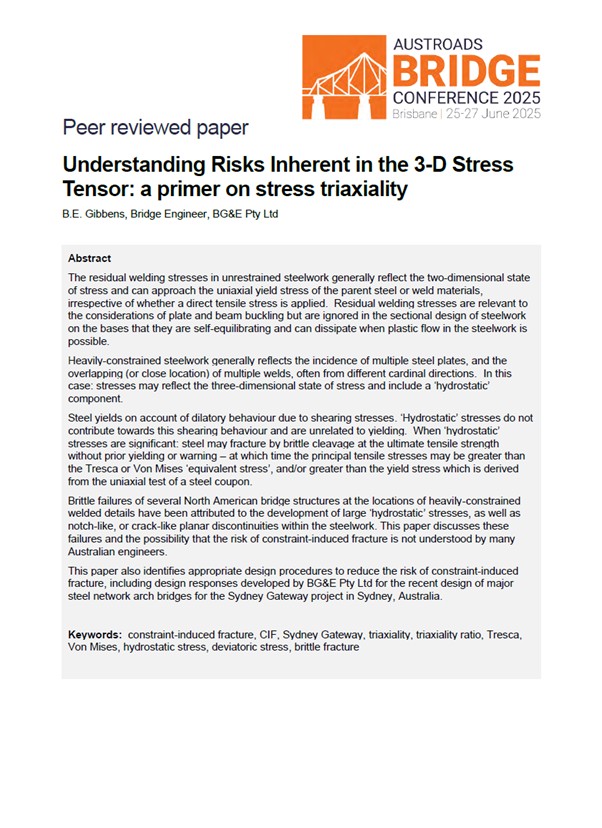 Cover of Understanding Risks Inherent in the 3-D Stress Tensor: A Primer on Stress Triaxiality