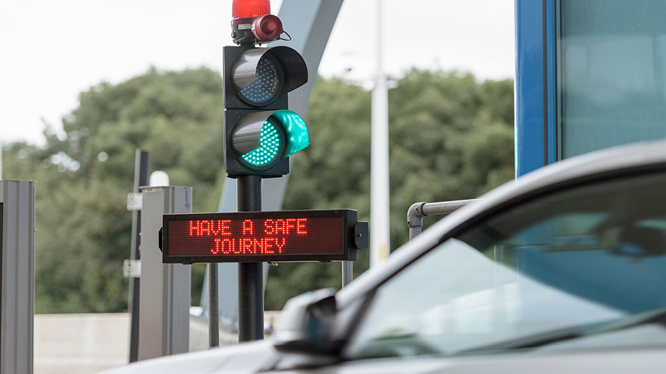 Green traffic light