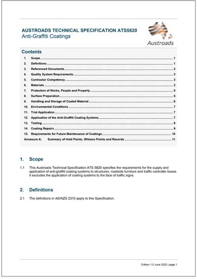 Cover of Anti-Graffiti Coatings