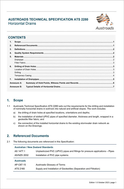 Cover of Horizontal Drains