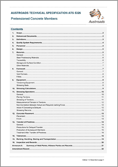 Cover of Pretensioned Concrete Members