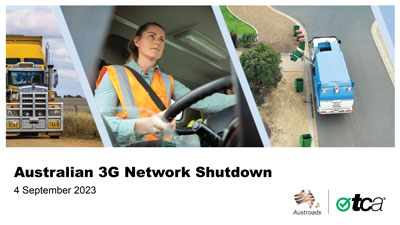 Webinar: Australian 3G Network Shutdown