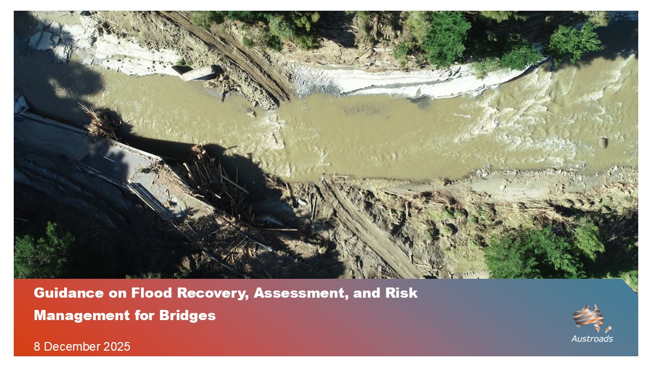 Webinar: Guidance on Flood Recovery, Assessment, and Risk Management for Bridges