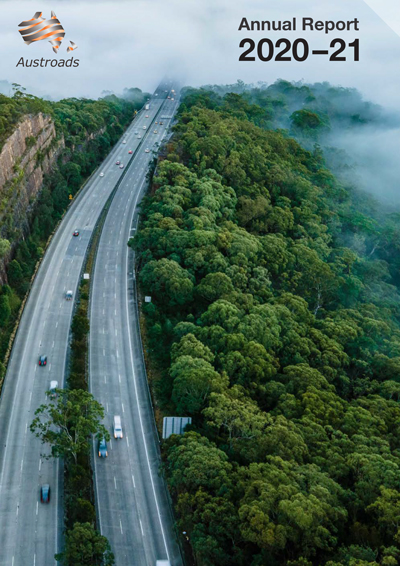 Cover of Austroads Annual Report 2020-21