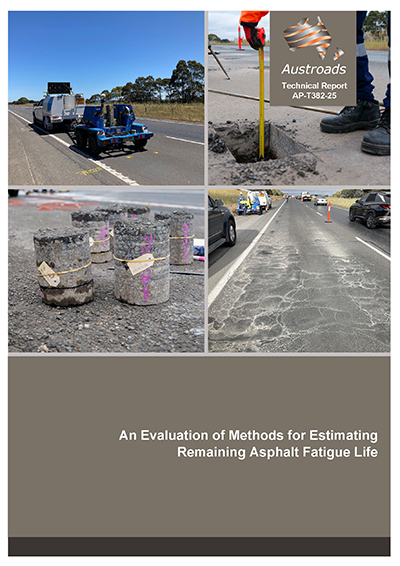 Cover of An Evaluation of Methods for Estimating Remaining Asphalt Fatigue Life