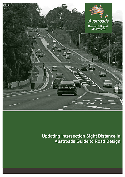Cover of Updating Intersection Sight Distance in Austroads Guide to Road Design