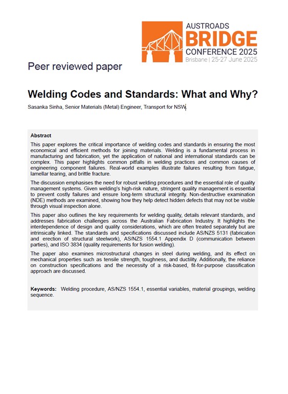 Cover of Welding Codes and Standards: What and Why?