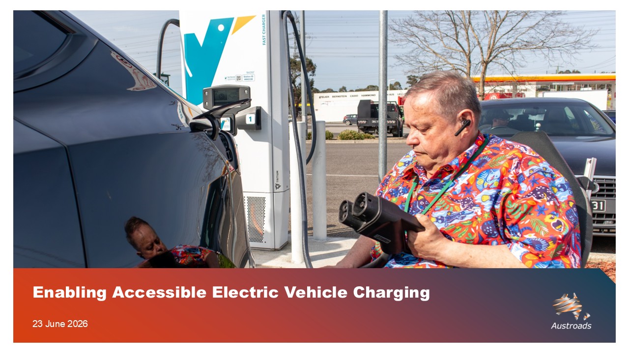 Webinar: Enabling Accessible EV Charging Guidelines