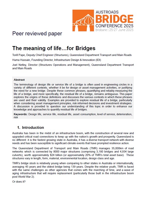 Cover of The Meaning of Life...for Bridges