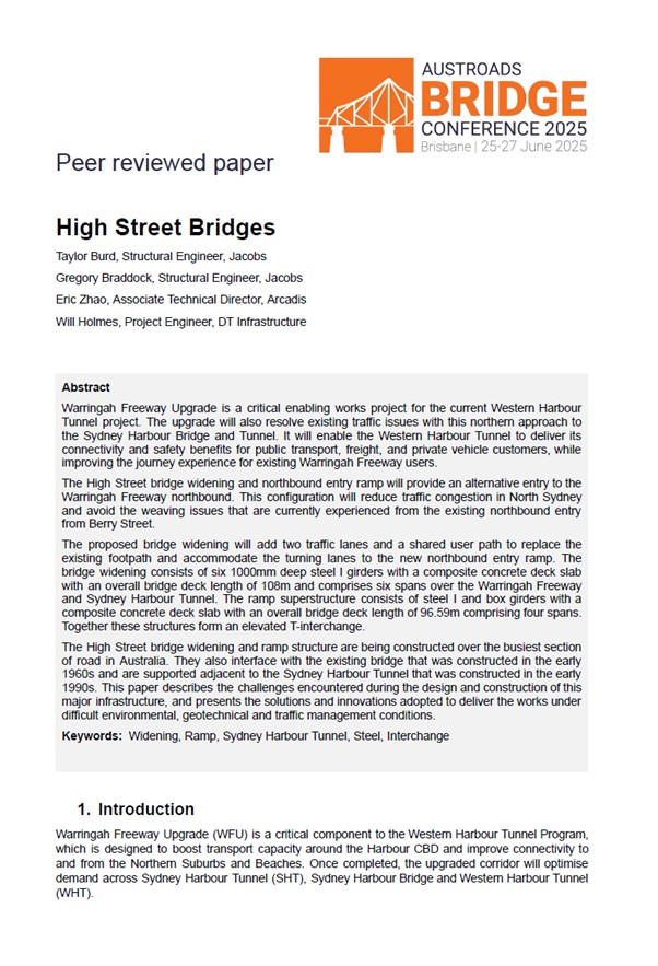 Cover of High Street Bridges