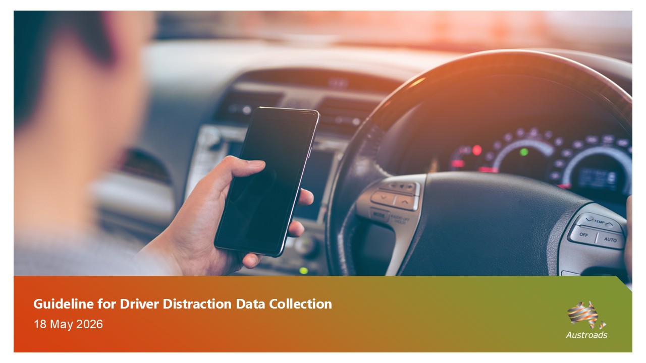 Webinar: Guideline for Driver Distraction Data Collection