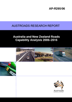 Cover of Australia and New Zealand Roads Capability Analysis 2006-2016