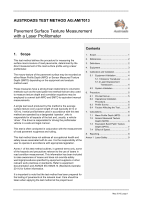 Cover of Pavement Surface Texture Measurement with a Laser Profilometer
