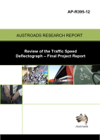 Cover of Review of the Traffic Speed Deflectograph: Final Project Report