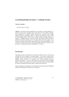 Cover of Load Rating Bridge Structures:VicRoads Practice