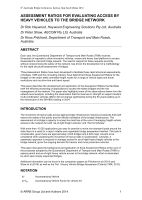 Cover of Assessment Ratios for Evaluating Access by Heavy Vehicles to the Bridge Network