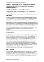 Cover of Seismic Assessment and Strengthening of Reinforced Earth Bridge Abutment and Approach Walls