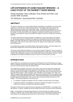 Cover of Life Extension of Aging Railway Bridges: A Case Study of the Burnett River Bridge