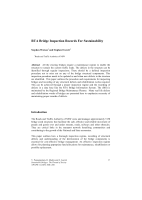 Cover of RTA Bridge Inspection Records For Sustainability