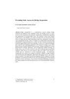 Cover of Providing Safer Access for Bridge Inspections