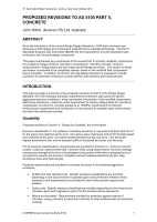 Cover of Proposed Revisions to AS 5100 Part 5: Concrete