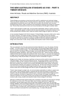 Cover of The New Australian Standard AS 5100 Part 9: Timber Bridges