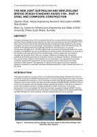 Cover of The New Joint Australian and New Zealand Bridge Design Standard AS/NZS 5100: Part 6: Steel and Composite Construction