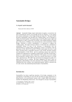 Cover of Sustainable Bridges