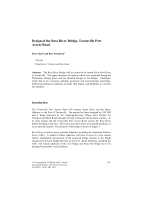 Cover of Design of the Ross River Bridge, Townsville Port Access Road